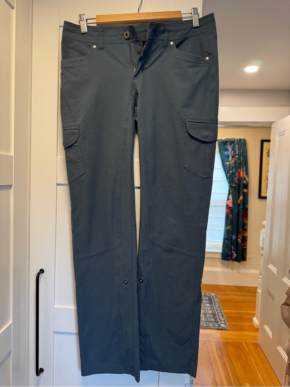 Kuhl Slate Blue Cargo Pants — Women's Utility Style